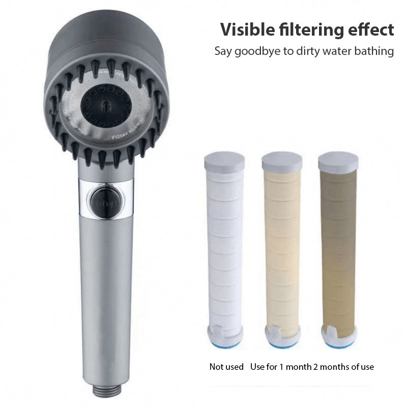 3 Modes Shower Head High Pressure Showerhead https://like2b-uy