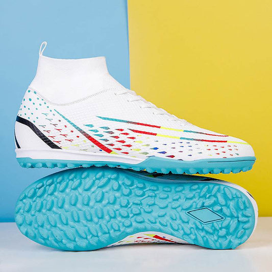 High Top Football Shoes Fly Knit Sock Sleeves - Velora