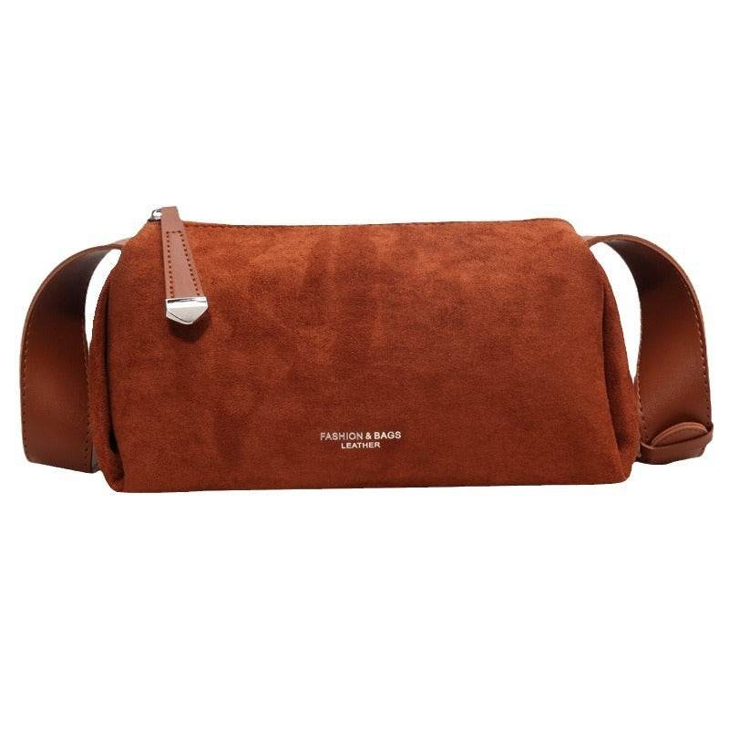 Frosted Vintage Shoulder Messenger Bag For Women - Velora