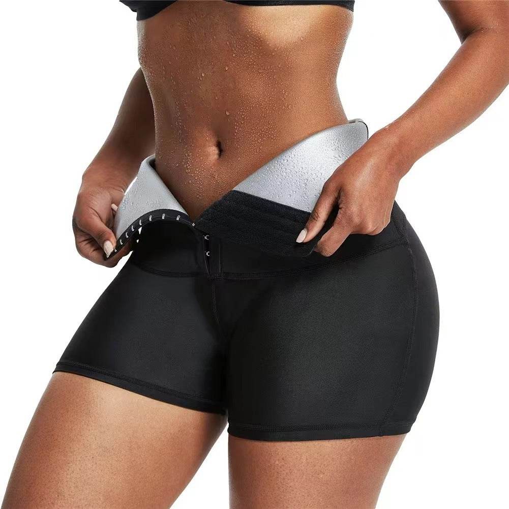 Slimming Pants Waist Trainer Shapewear Tummy Hot Thermo Sweat Leggings Fitness Workout Sweat Sauna Pants Body Shaper - Velora