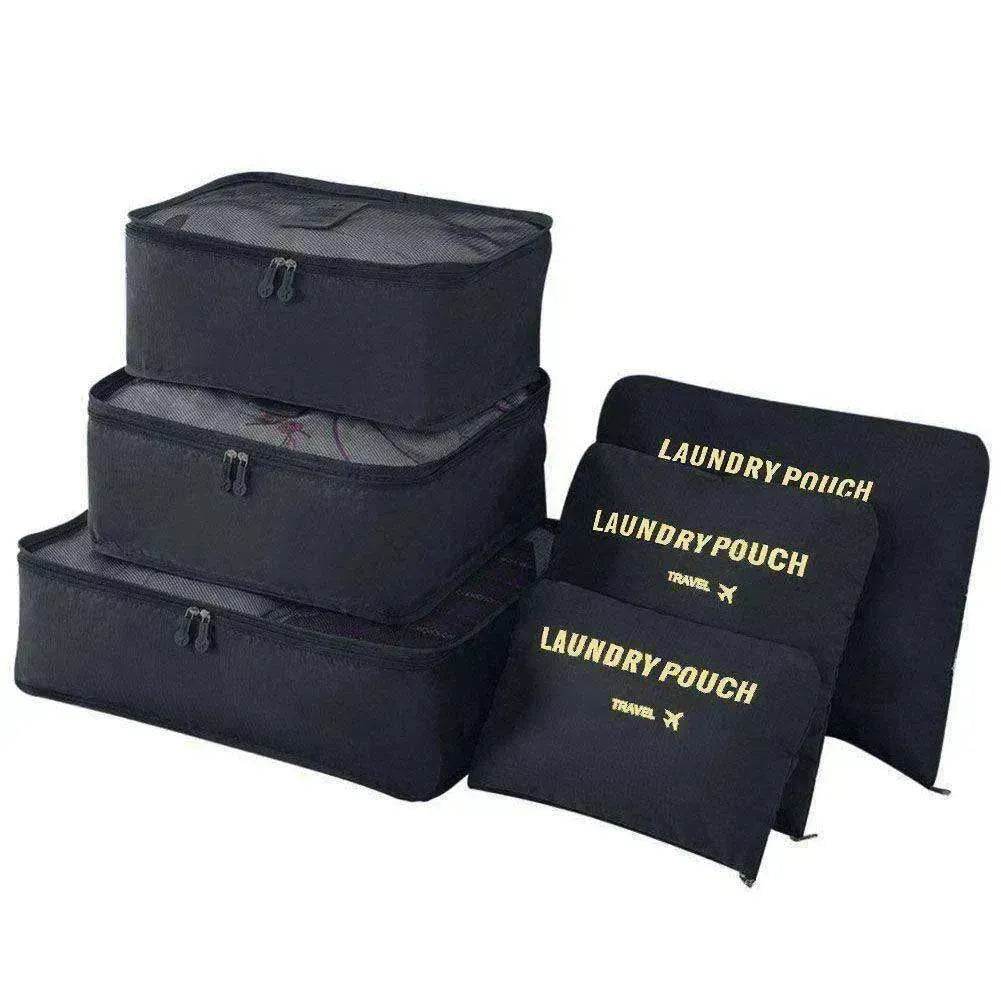 6 Pcs Travel Storage Bag Set For Clothes - Velora