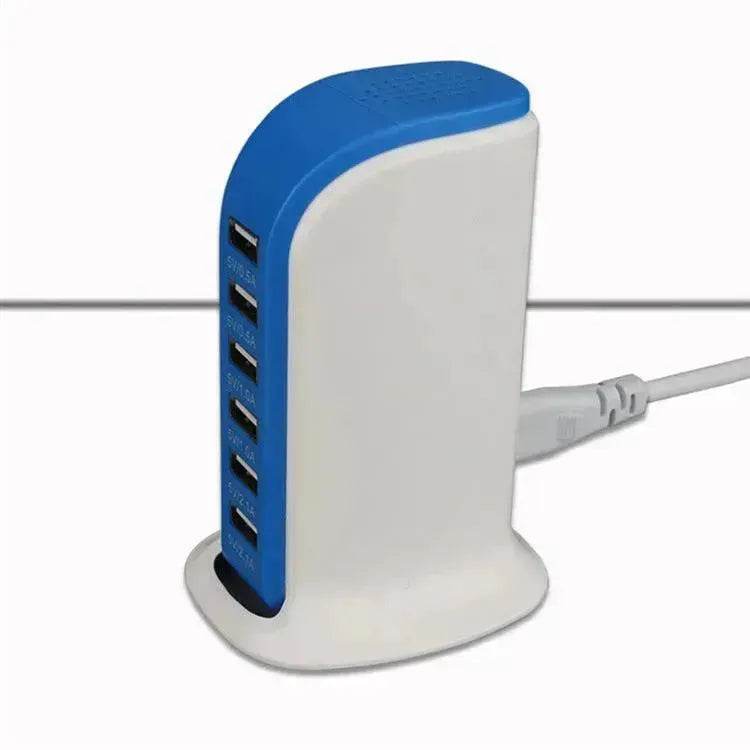 6 Port USB Sailboat Power Strip Charger - Velora