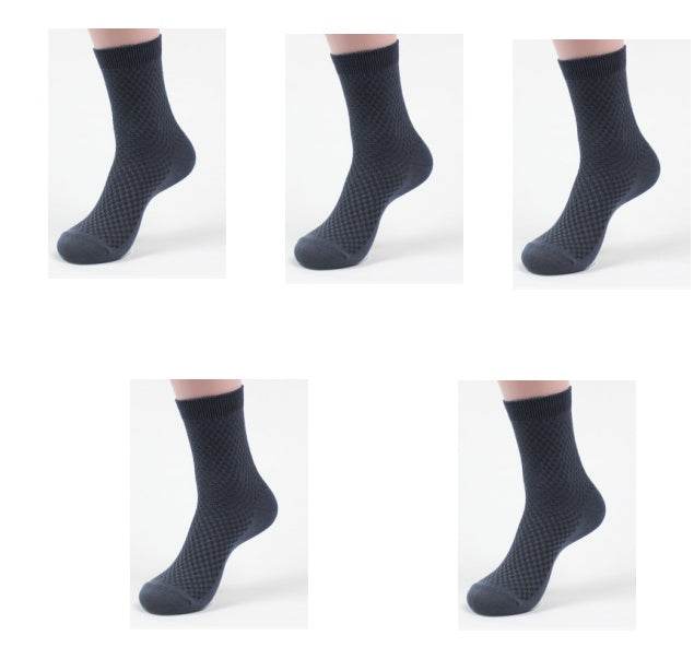Socks men's new bamboo fiber men's business socks