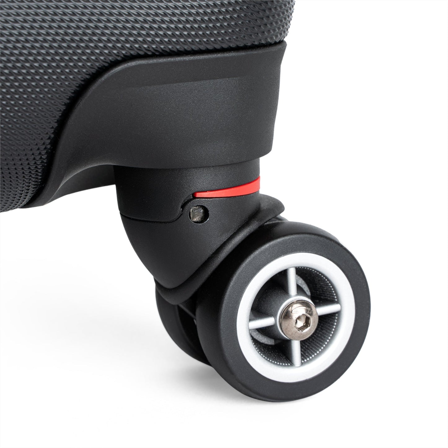 Colorful Handprint Suitcase — Neon Palm Print Carry-On Luggage