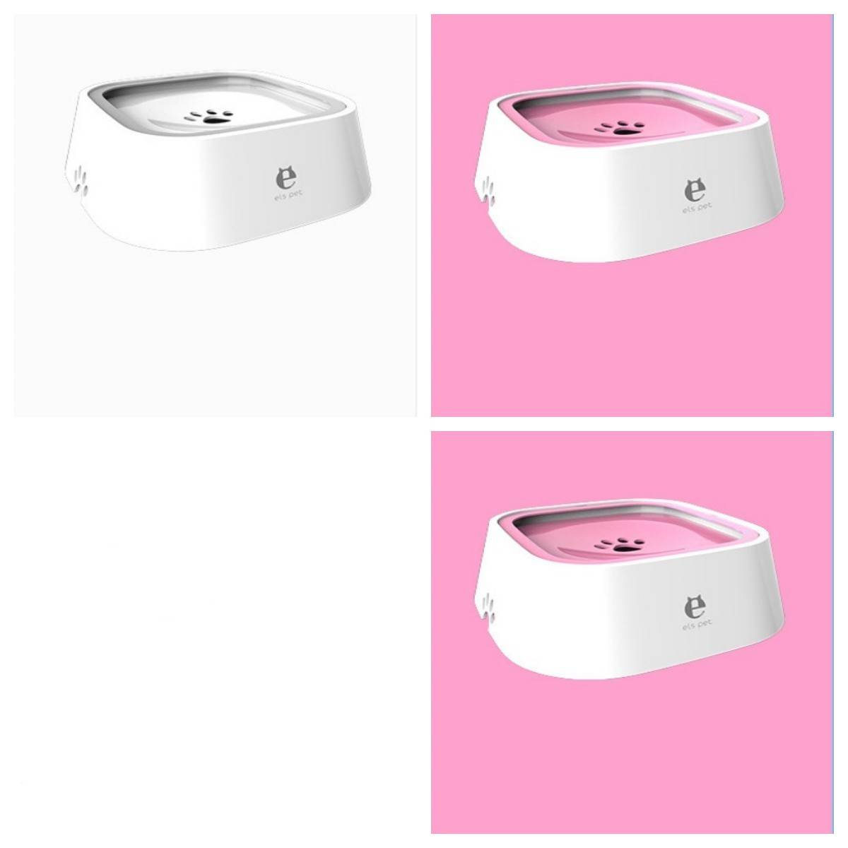 Cat Dog Water Bowl Anti Splash Design - Velora