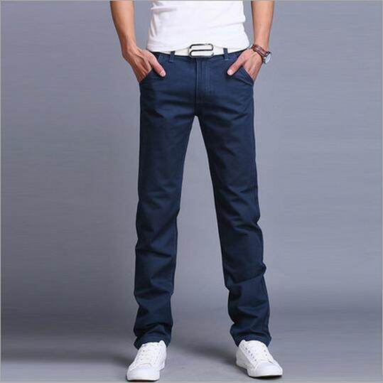 Slim fit straight leg Trouser Casual for Men's