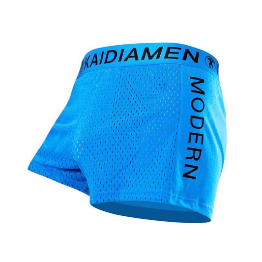 Men's Ice Silk Mesh Breathable KAIDIAMEN Boxers underwear