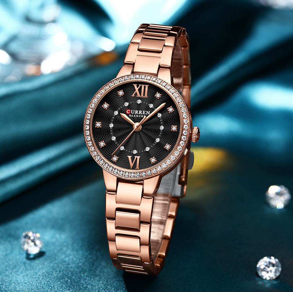 Fashion Casual Steel Strap Women's Watch - Velora