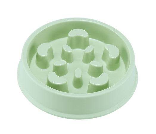 Pet Cat Dog Slow feeder Bowl Anti Choking Slow Feeding Puzzle Feeder - Velora