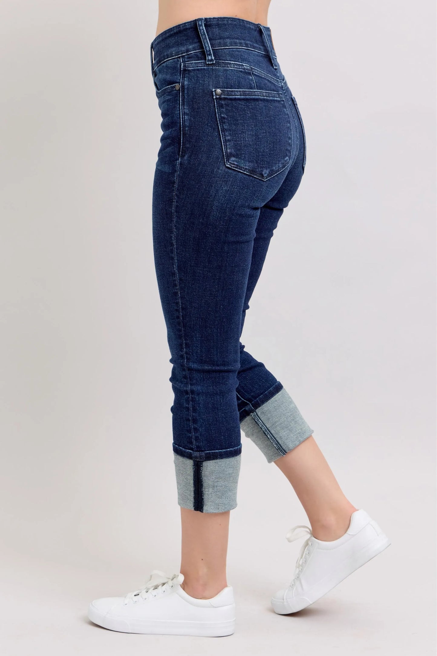 Judy Blue High-Waist Double Waist Band Skinny Jeans - Velora