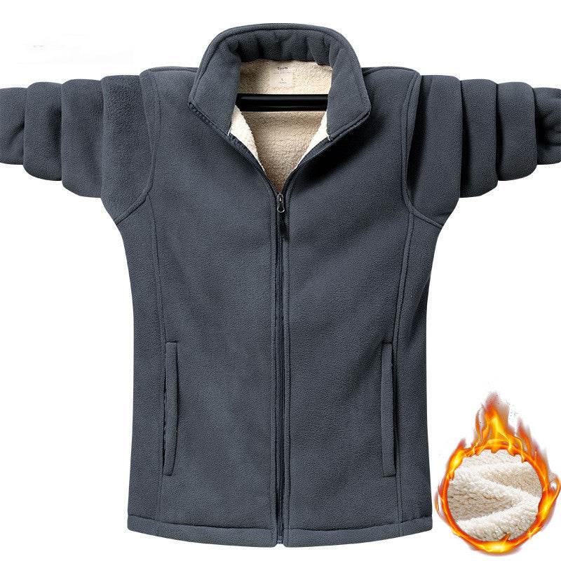 Shaker Lamb And Fleece And Thick Men's Jacket - Velora