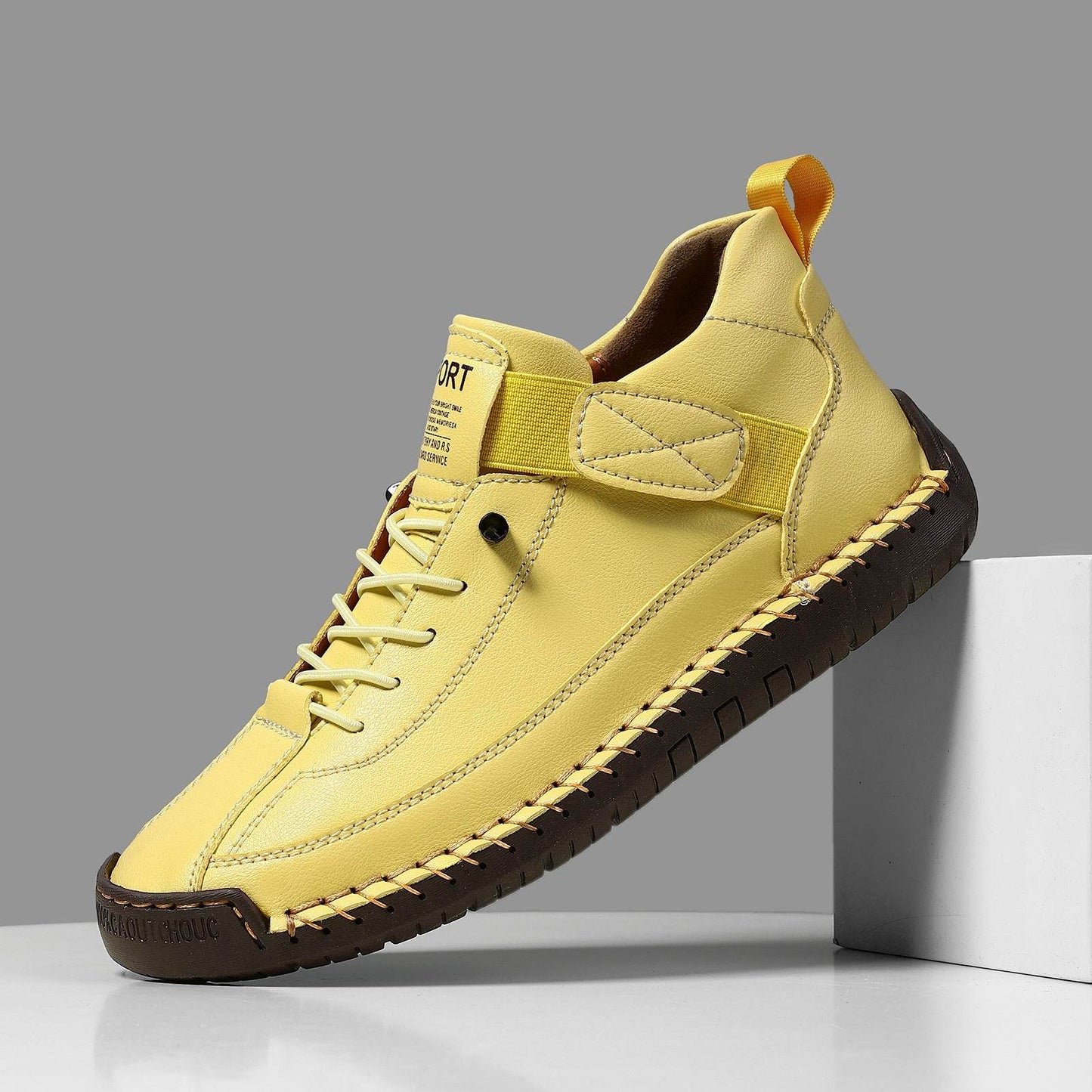 Leather Boots Casual Shoes Plus Size Spring And Summer - Velora