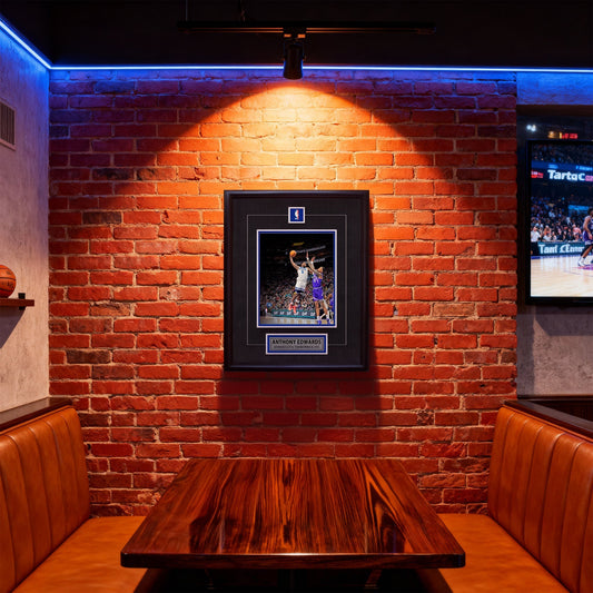 Anthony Edwards Framed Pin & Plate Wolves Frameworth Sports Marketing