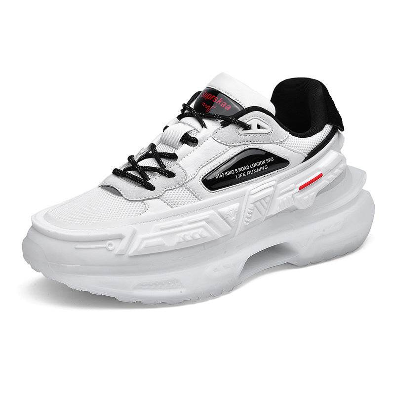 Popcorn Platform Running Sneakers Casual Low Top Qiankun Wheel Mecha Shoes - Velora