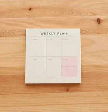 Weekly Monthly Work Planner - Velora