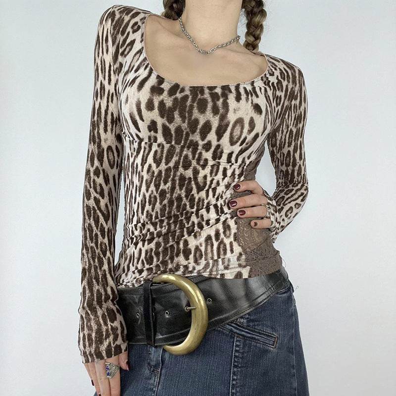 European And American Hot Girl Long-sleeved Bottoming Shirt - Velora