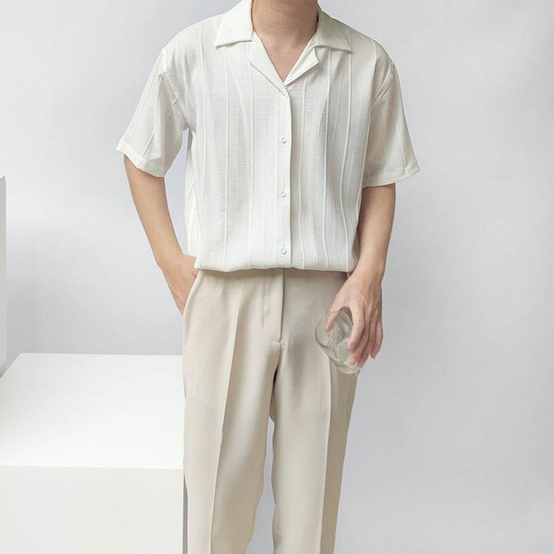 Men's Half Short Sleeve Shirt - Velora