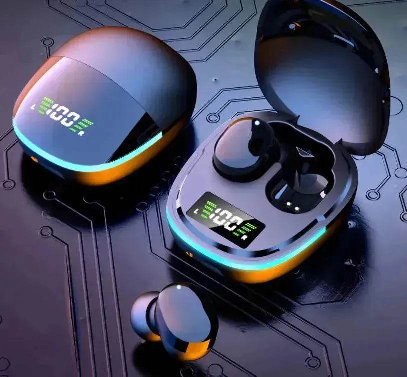 G9S Bluetooth Headset Cool Breathing Light Touch Digital Headphones - Velora