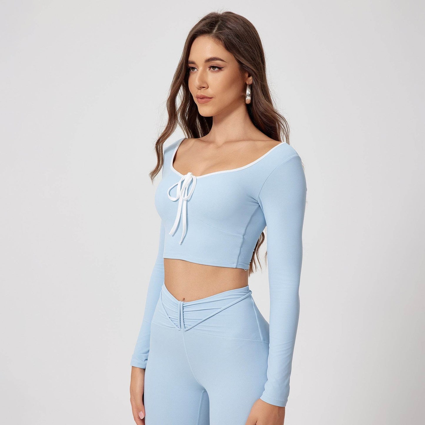 Quick-dry Training Running Sports Fitness Gym Crop Workout top for women - Velora