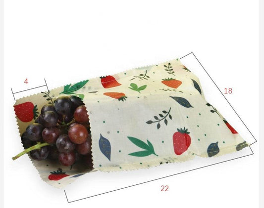 Grade Custom Size Pattern Reusable Eco friendly Food Beewax wrap - Velora