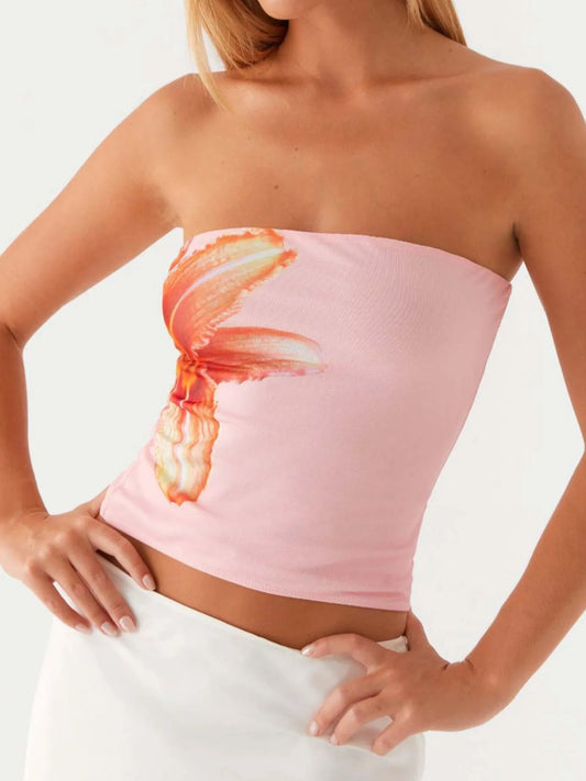 Flower Tube Top - Velora