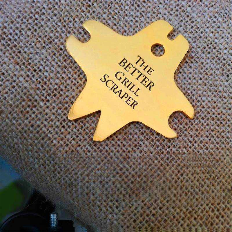 Stainless steel barbecue Grill scraper - Velora