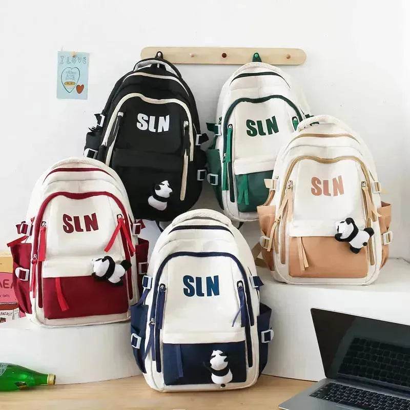 Children Dirt-resistant Large Capacity Schoolbag Travel Backpack - Velora