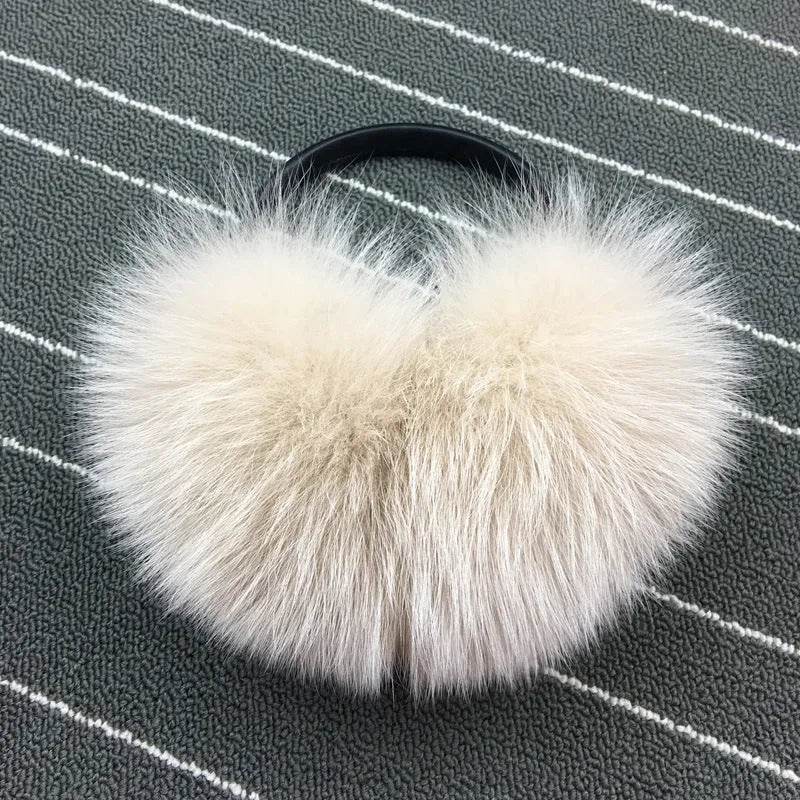 Warm Whole Skin Fox Earmuff Earmuffs Female - Velora