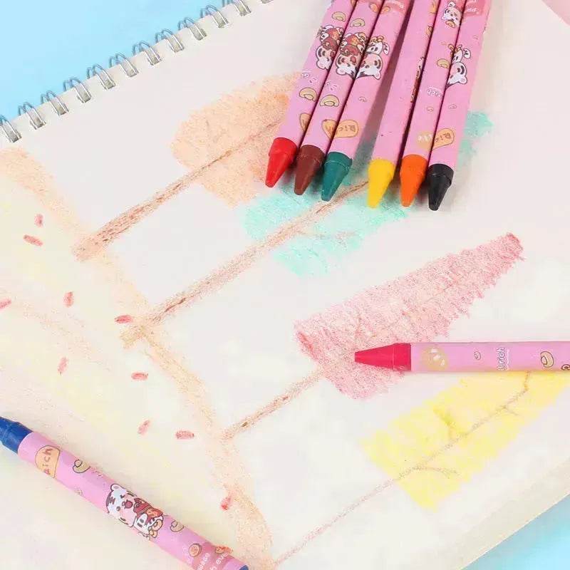 Stylish And Personalized Crayon Children's Student Painting Coloring Crayon - Velora