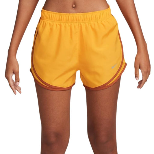 Nike Womens Dri-fit Tempo Track 3.5 Short (US Alpha Small Regular Regular Sundial/Wolf Grey)