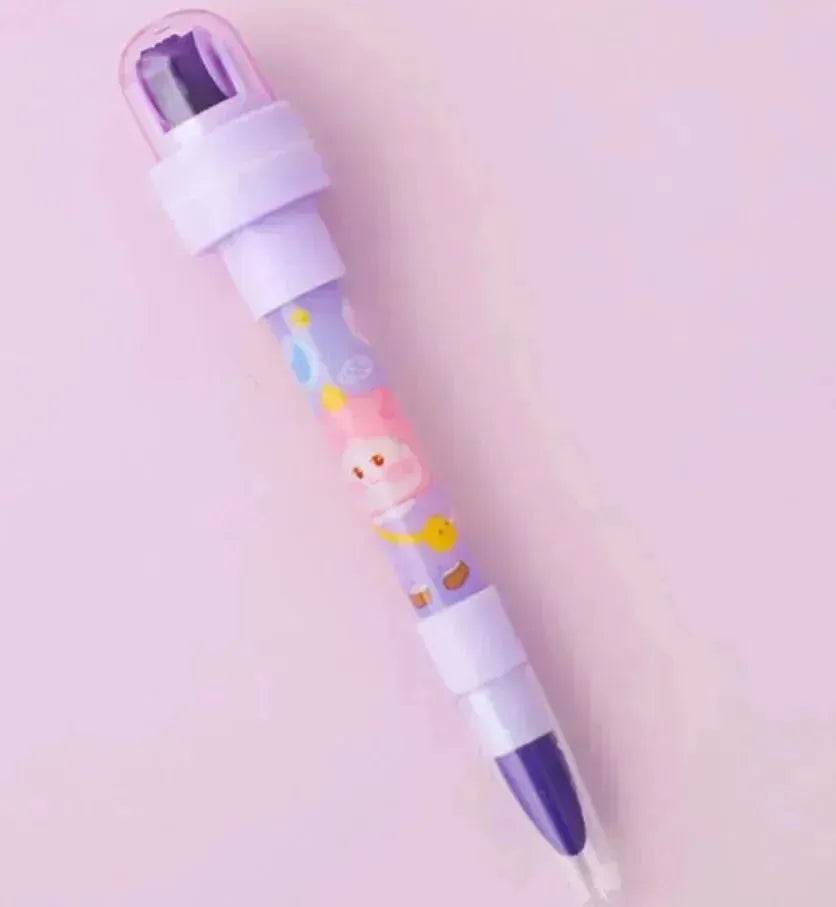 12 Color Bubble Crayon Painting Graffiti Seal for Children - Velora