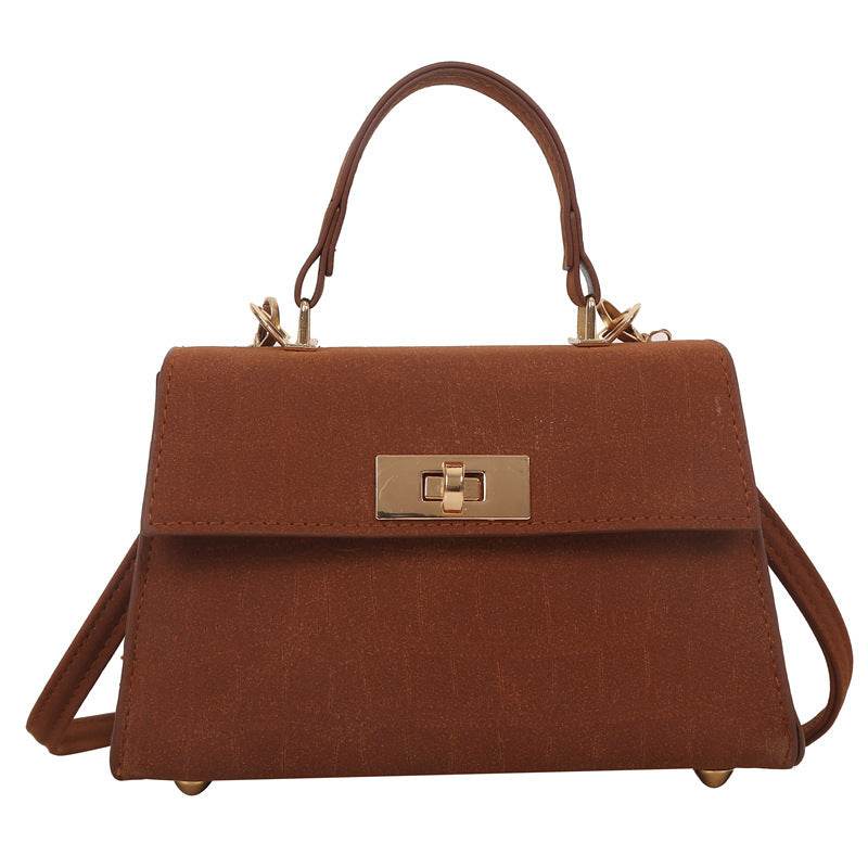 Color Bag Fashionable Simple High-grade Pattern Western Style Portable Crossbody Bag - Velora