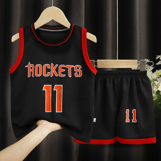 Children's Clothing Sports Basketball Wear Children's Clothing Boys' Suit - Velora