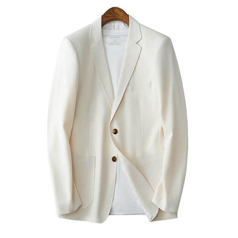 Plaid Leisure Suit Youth Coat Benxi Price Control - Velora