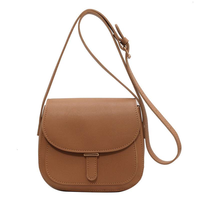 Retro Fashion Clamshell Simple Crossbody Bag - Velora