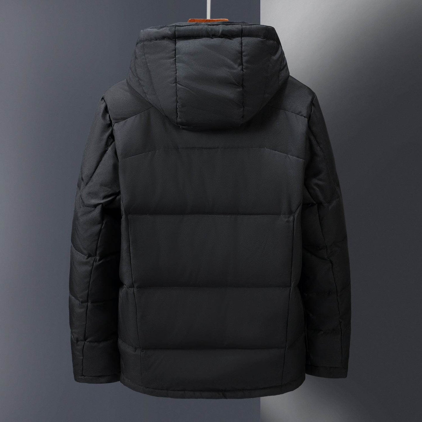 Outdoor Windproof Hooded Jacket Leisure Sports Coat With Pockets Warm Mens Clothing - Velora