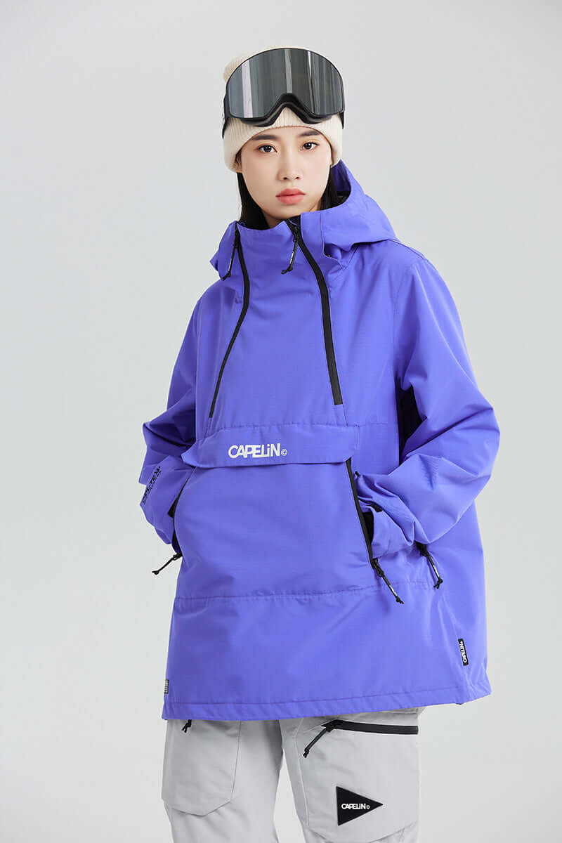 Luna Women's Pullover Snowboard Jacket - Velora
