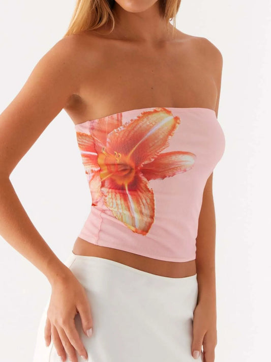 Flower Tube Top - Velora