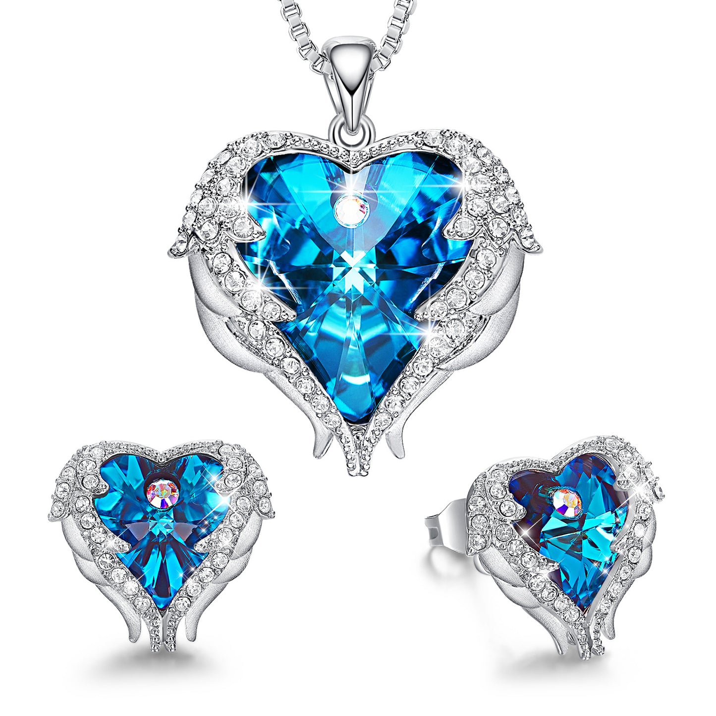 Heart of the Ocean Necklace with Swarovski Elements