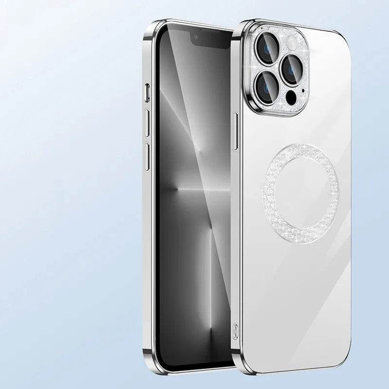 Electroplated TPU Transparent Apple Mobile phone Case - Velora