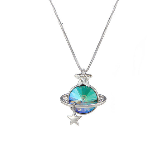 Swarovski Crystal Necklace - Simple Design Direct Sale