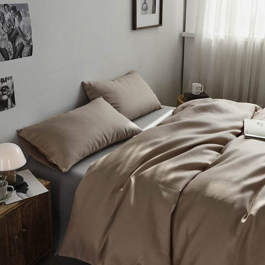 Dormitory Three 4-piece Sets Of Washed Cotton - Velora