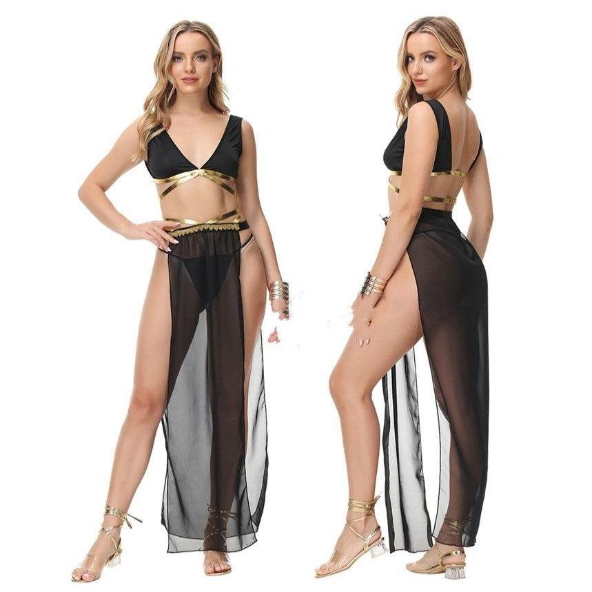 New Women's Egyptian Pharaoh Costume Role Playing Performance Set - Velora