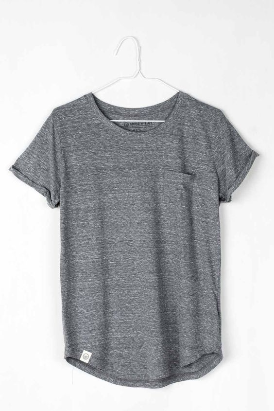 United By Blue Womens Standard Pocket Organic Cotton & Recycled Poly Shirts - Velora