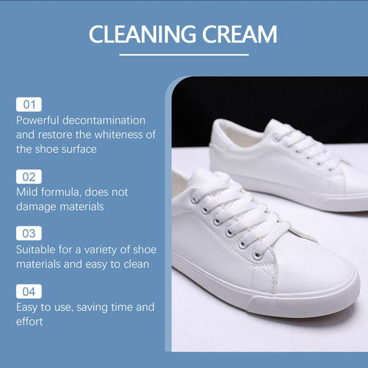 Jakehoe White Shoes Cleaning Balm Water-free Washing Brightening Stain remover - Velora