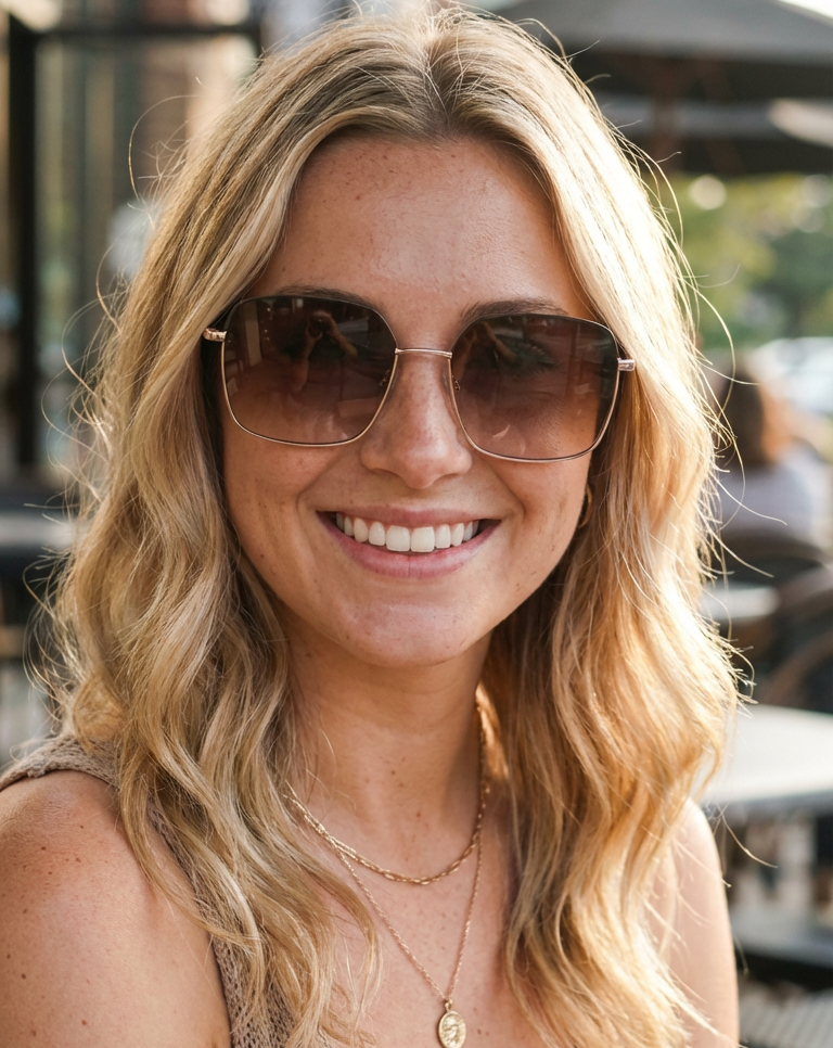 Celesta – Oversized Square Sunglasses | Bolero Eyewear