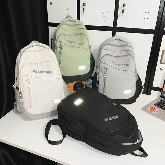 All-matching Casual Simplicity Large Capacity Student Backpack - Velora