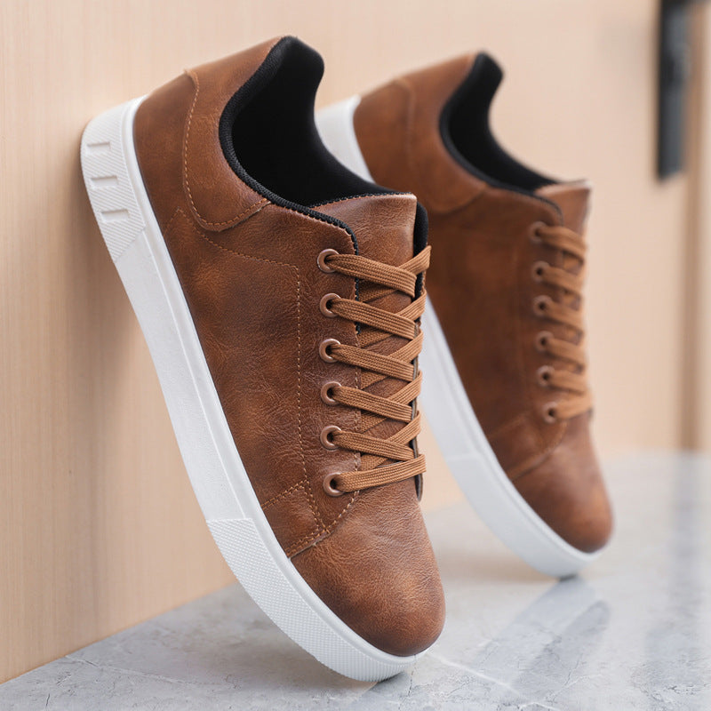 Lace-up Flat Shoes Men's Fashion Casual Shoes - Velora