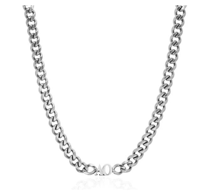 Creative Custom Letter English Name Necklace Stainless Steel Choker Necklace Personalized Cuban Chain Christmas Gifts - Velora