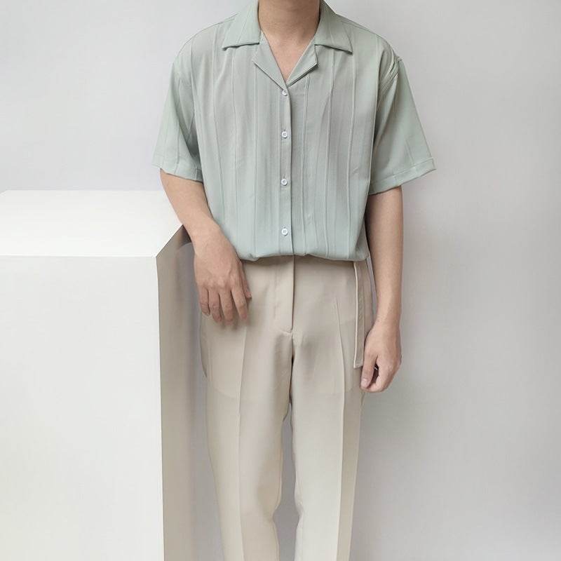Men's Half Short Sleeve Shirt - Velora